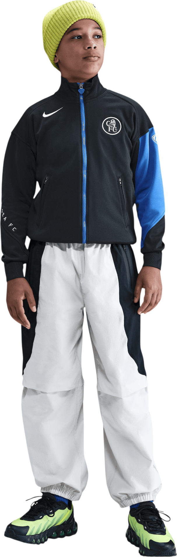 Bunda Nike Dri-FIT Total 90 Chelsea FC Soccer Anthem Jacket Čierna | hm4180-011, 1