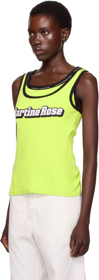 Tielko Martine Rose Martine Rose Folded Vest Tank Top Žltá | 634JS03404, 3