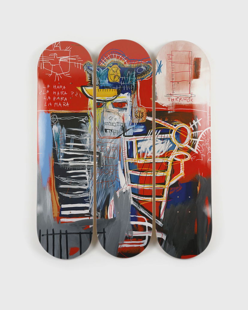 Home decor The Skateroom Jean-Michel Basquiat La Hara 1981 Deck Rôznofarebný | 5407006112594