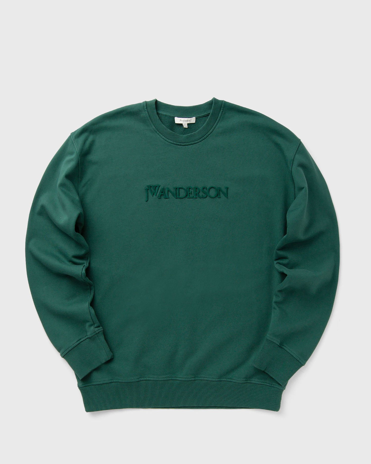 Mikina JW Anderson JW Anderson Logo Sweatshirt Zelené | JW0215-PG1632-591, 0