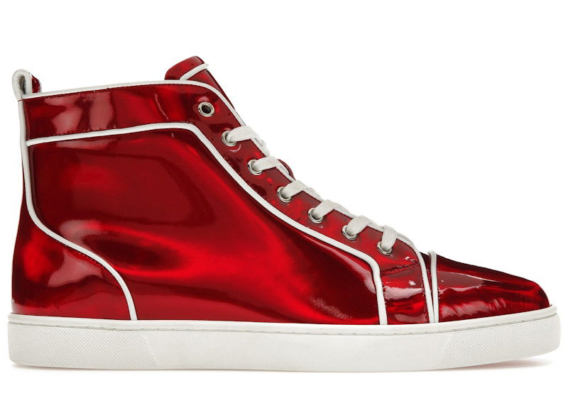 Tenisky a topánky Christian Louboutin Louboutin Louis Orlato Mid Červená | 321034R251, 0