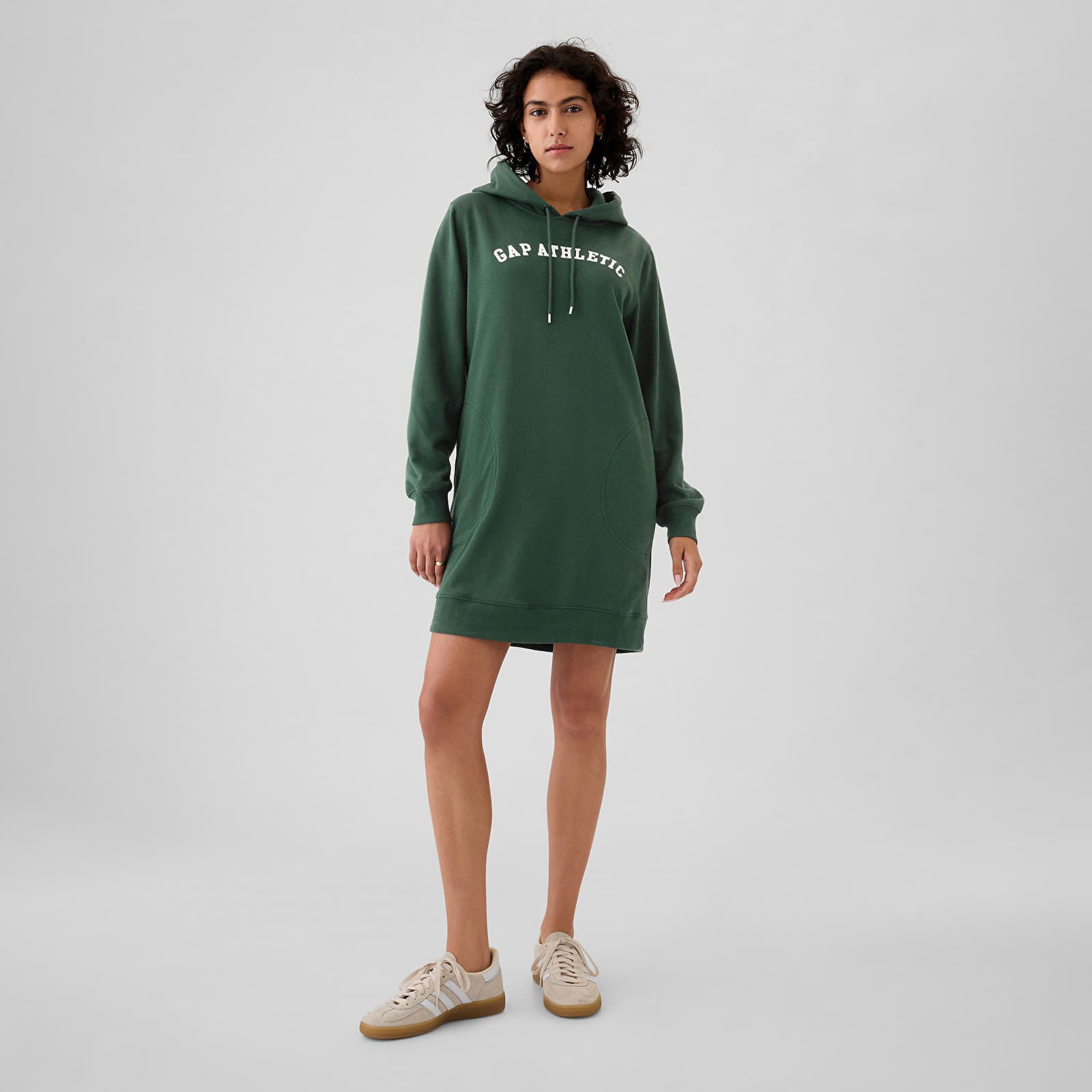 Dress Logo Hoodie Essex Green