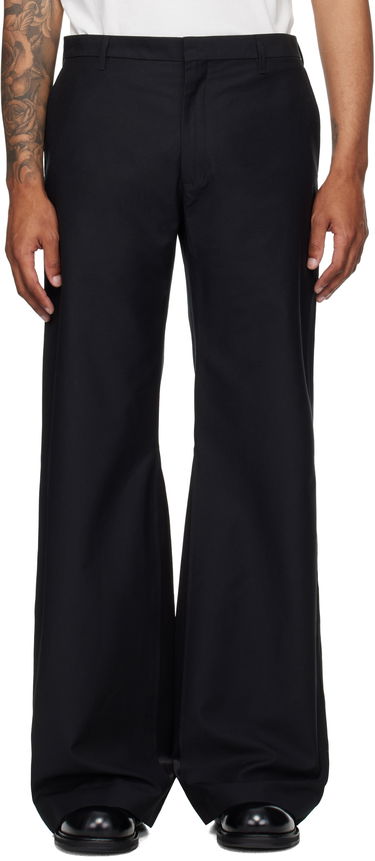 Nohavice Maison Margiela MM6 Maison Margiela Flared Trousers Čierna | SH0KA0054 M35433, 0