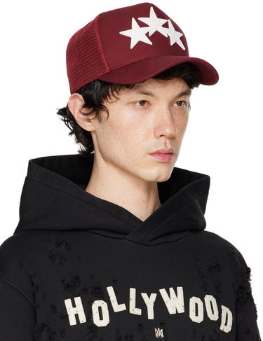 Šiltovka AMIRI AMIRI 3 Star Trucker Cap Červená | AMHATR1018, 1