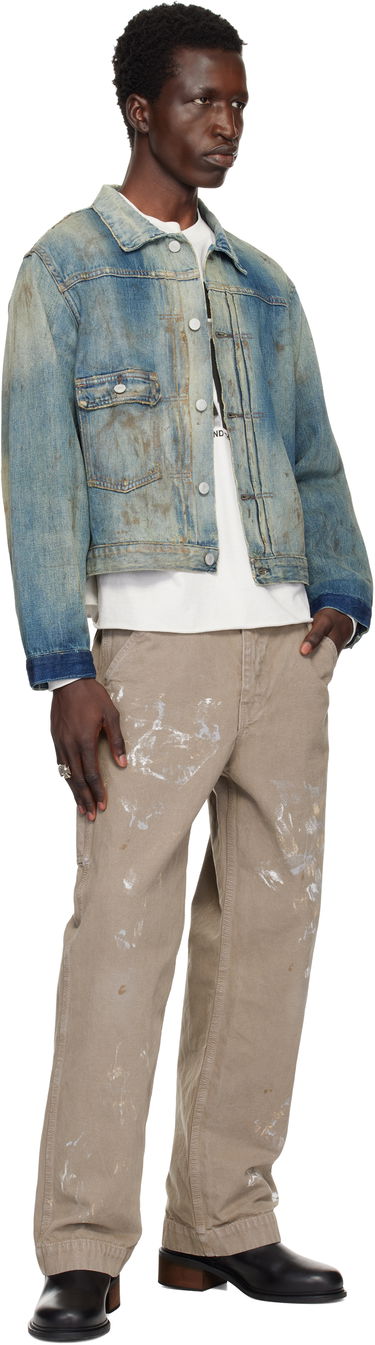 Bunda Enfants Riches Déprimés Enfants Riches Déprimés Type VII Denim Jacket Modrá | 030-481, 3