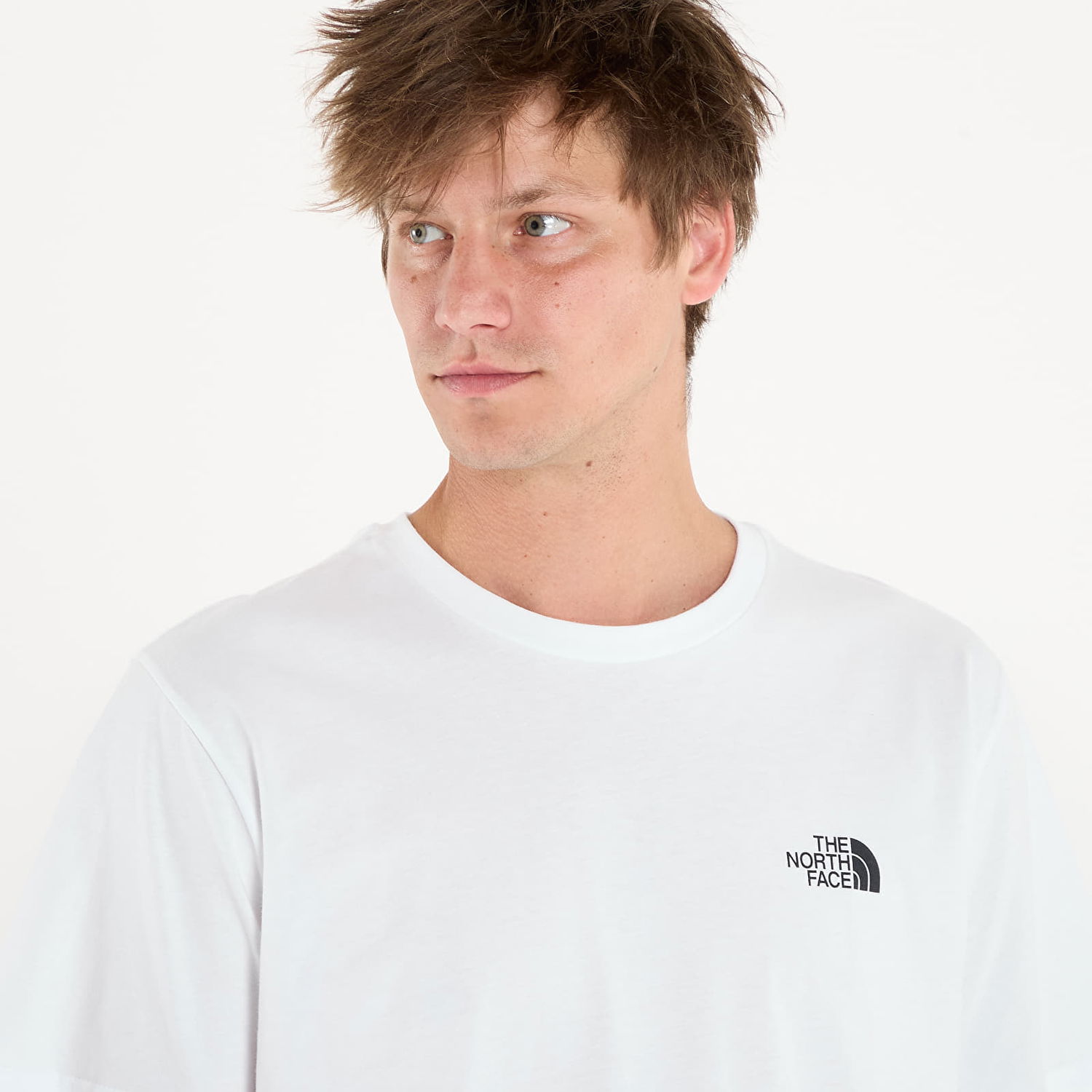 Tričko The North Face Men's Vertical Logo Short Sleeve T-Shirt Biela | NF0A8EE7FN41, 1