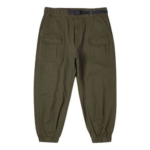 Cargo nohavice Converse Woven Cargo Pants Zelené | 10024161-A01