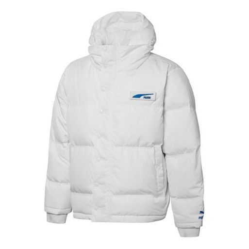 Prešívaná bunda Puma Padded Down Jacket Biela | 534486-02, 0