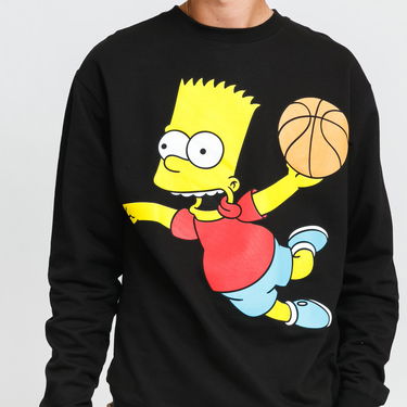 Mikina MARKET The Simpsons Air Bart Crewneck Čierna | CTM1960082 / 0001, 1