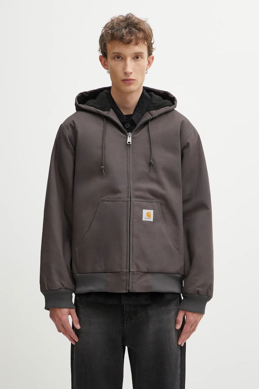 Bunda Carhartt WIP Active Jacket Šedá | I023083.8701