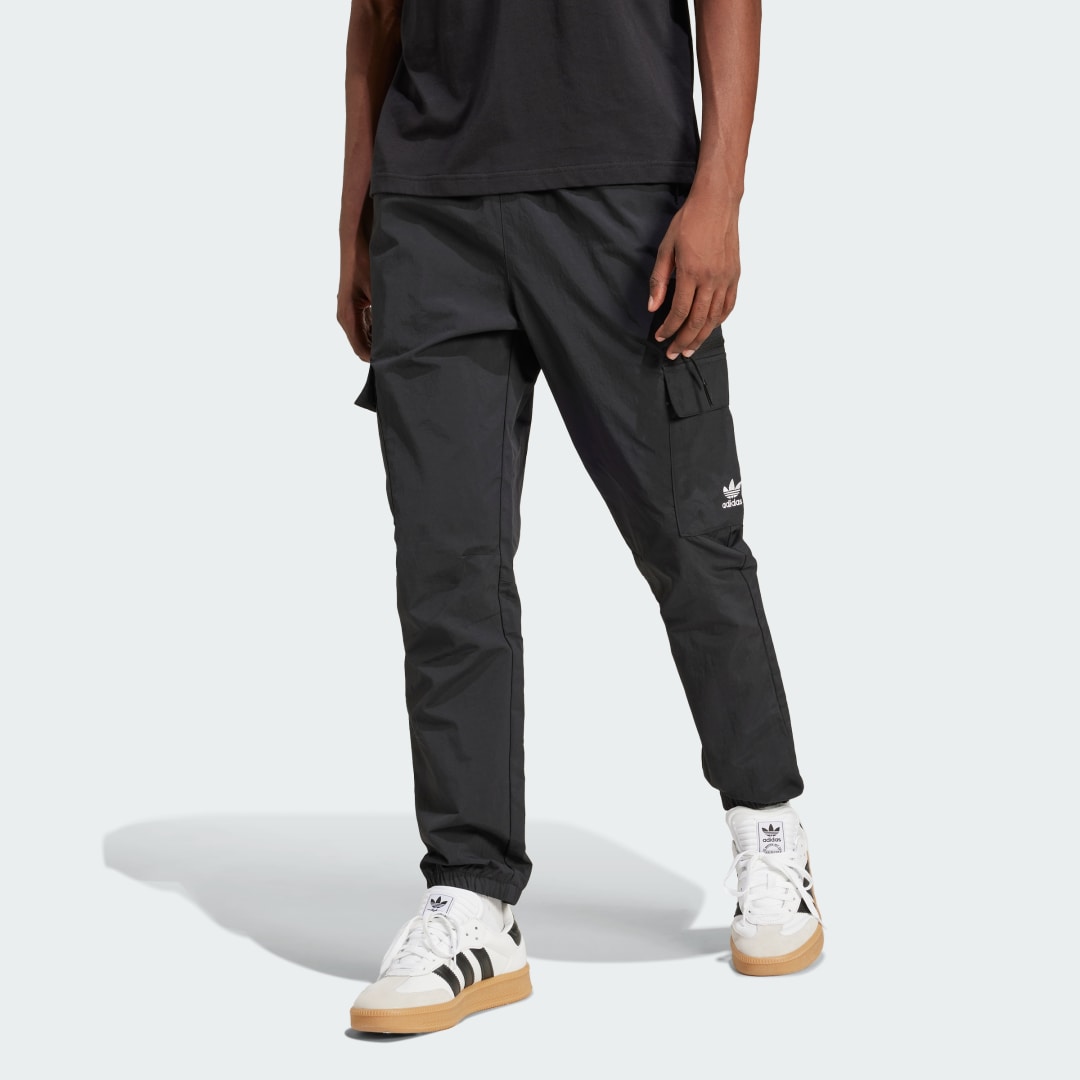 Cargo nohavice adidas Performance Essentials Woven Cargo Pants Čierna | JD2453, 0
