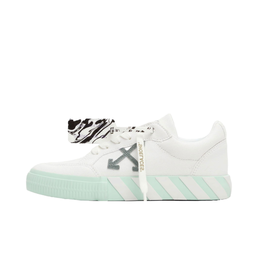 Tenisky a topánky Off-White White Vulcanized Eco Canvas Low Sneakers Biela | OMIA085F21FAB0010151