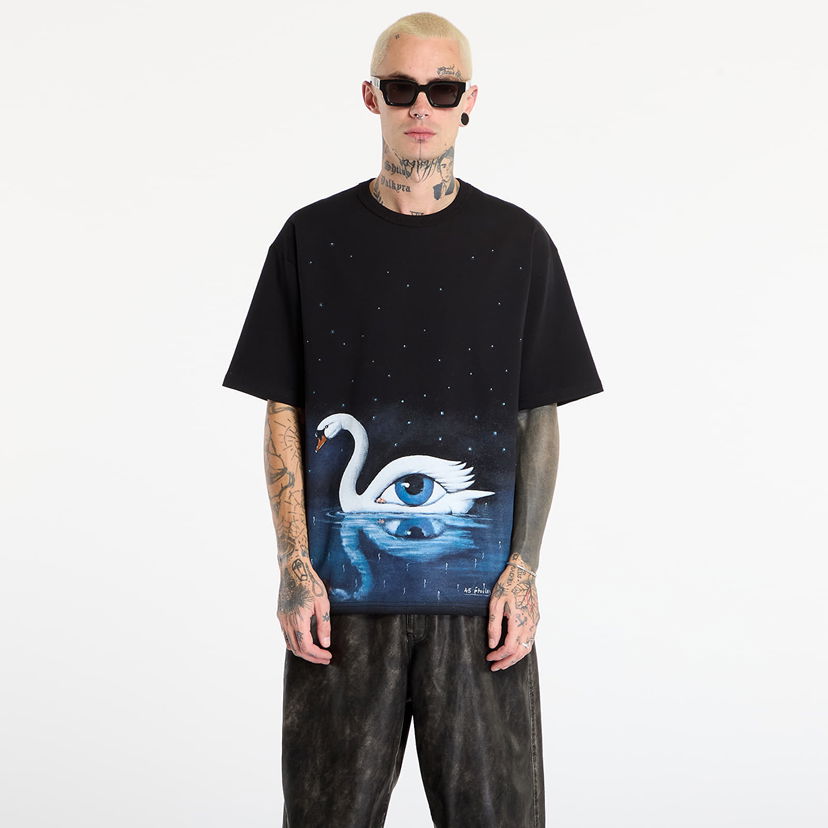 Tričko MISBHV Olbinski Edition Crystal Swan T-Shirt Čierna | 251M108