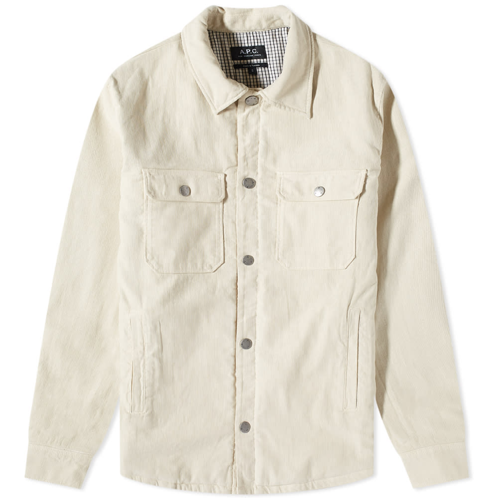 Košeľa A.P.C. Alex Overdyed Shirt Béžová | COETB-H02625-AAD, 0