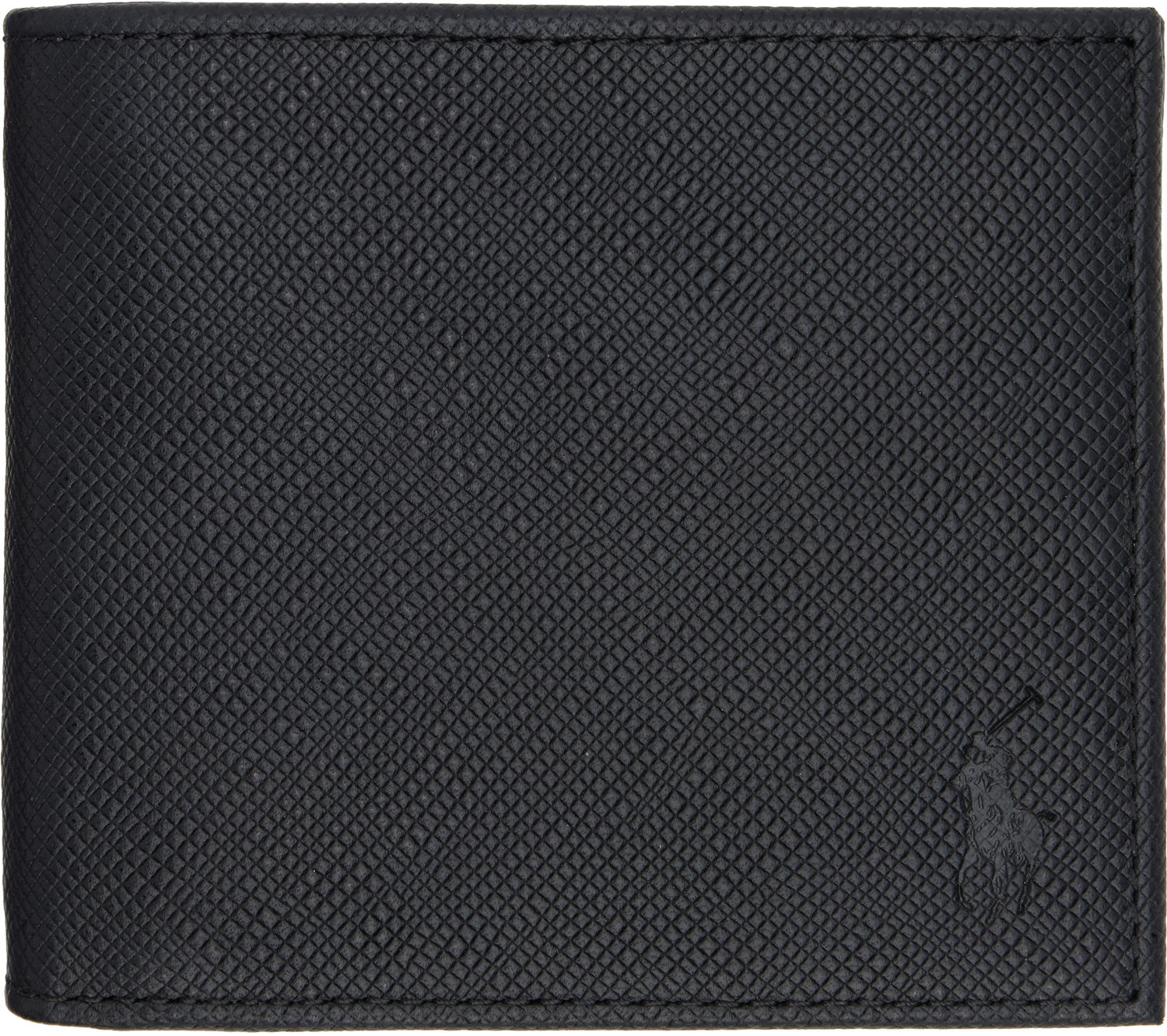 Peňaženka Polo by Ralph Lauren Ralph Lauren Saffiano Leather Billfold Wallet Čierna | 405931674001, 0