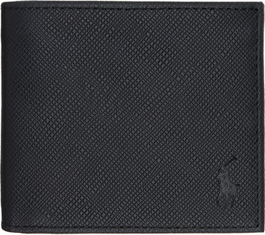 Peňaženka Polo by Ralph Lauren Ralph Lauren Saffiano Leather Billfold Wallet Čierna | 405931674001, 0