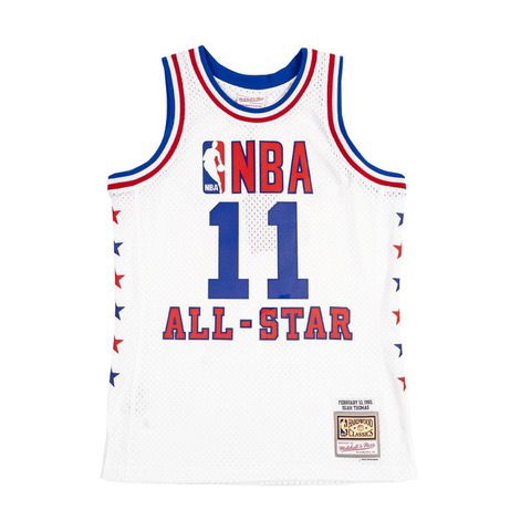 Dres Mitchell & Ness Jersey All-Star Game East Isiah Thomas Biela | SMJYLG20015-ASEWHIT85ITH, 0