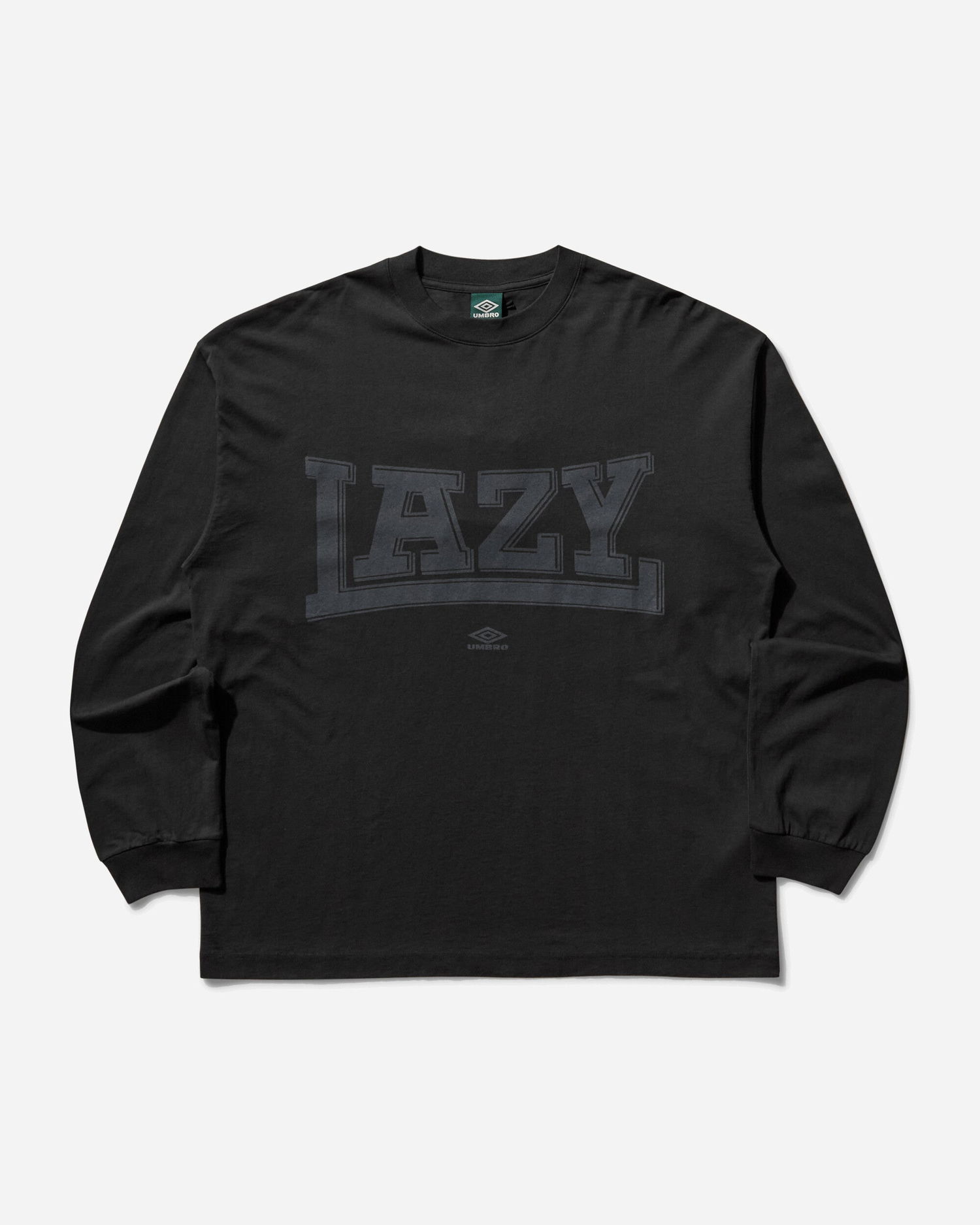 Tričko Umbro Lazy Longsleeve T-Shirt Čierna | UBMW0280JY79 BLK0020, 1