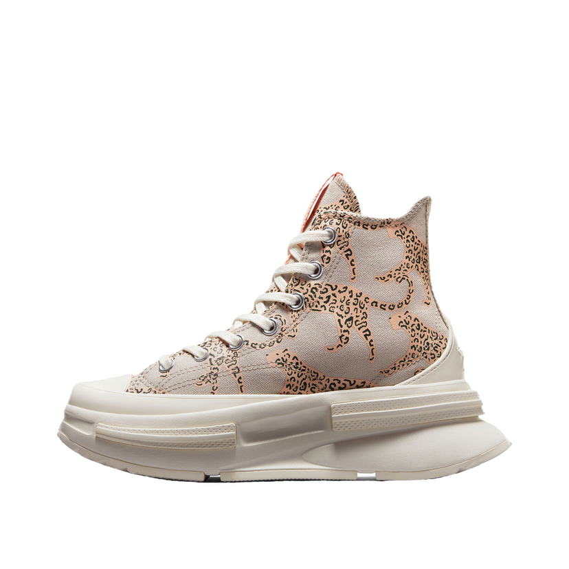 Tenisky a topánky Converse Run Star Legacy CX Platform High Animal Abstract Leopard W Béžová | A06820C