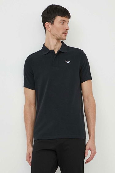 Polo tričko Barbour Barbour Polo Shirt MML0358 Čierna | MML0358, 3