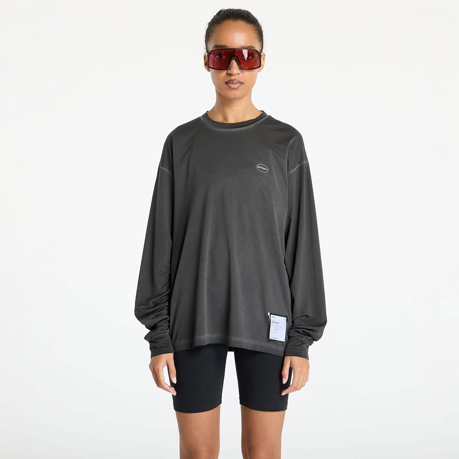 AuraLite Long Tee UNISEX Pigment Black L