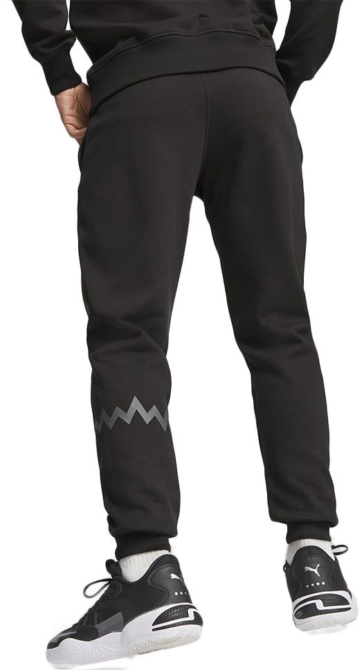 Tepláky Puma Hoops Team Sweat Pant Čierna | 676649-01, 1
