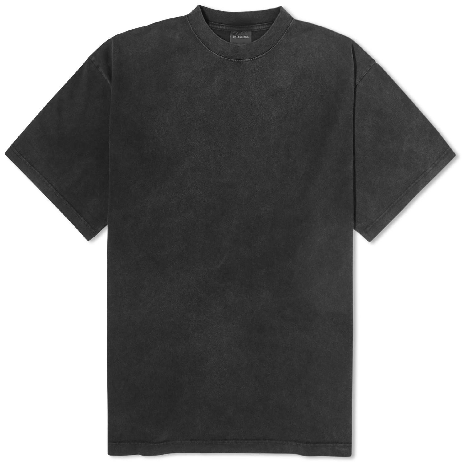 Tričko Balenciaga Print T-Shirt Šedá | 641675-TNVU3-1073, 0