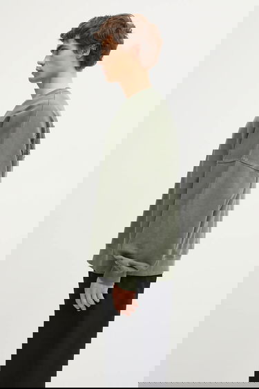 Mikina Carhartt WIP RGGD Appliqué Sweatshirt Zelené | I035636.2ZXGD, 1