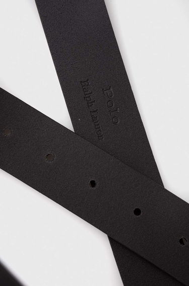 Opasok Polo by Ralph Lauren Leather Belt by Polo Ralph Lauren Čierna | 405913732, 2