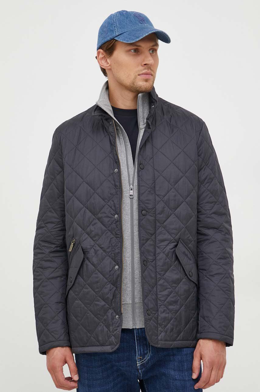 Prešívaná bunda Barbour Quilted Jacket Čierna | MQU0007, 1