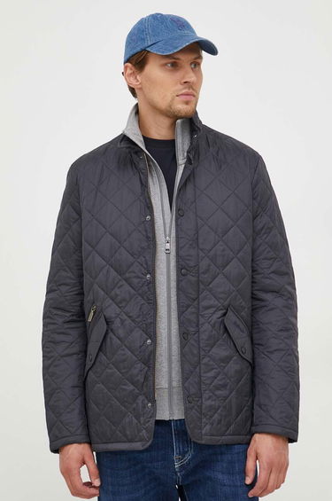 Prešívaná bunda Barbour Quilted Jacket Čierna | MQU0007, 1