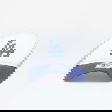 Šiltovka New Era Cap Los Angeles Dodgers 9FORTY Trucker Cap Dark Royal/ Gray Biela | 60503524, 0