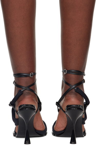 Starostlivosť o obuv Ottolinger Ottolinger Flower Heeled Sandals Čierna | 13190013102, 1