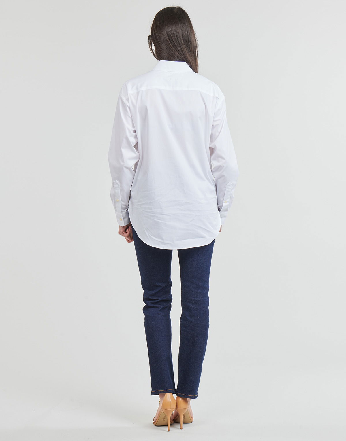 Košeľa Polo by Ralph Lauren Kotta Long Sleeve Button Front Shirt Biela | 200932538001, 1