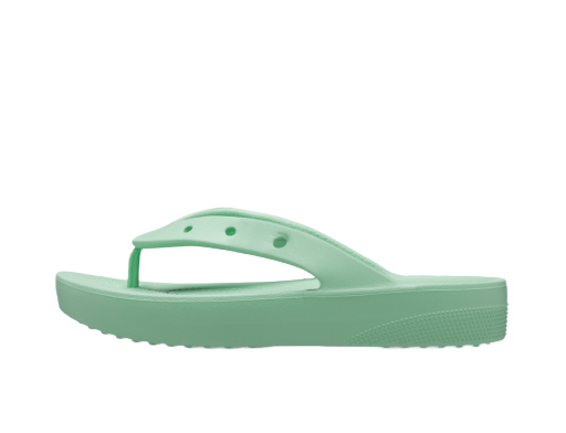 Tenisky a topánky Crocs Classic Platform Flips Zelené | 207714-3UG