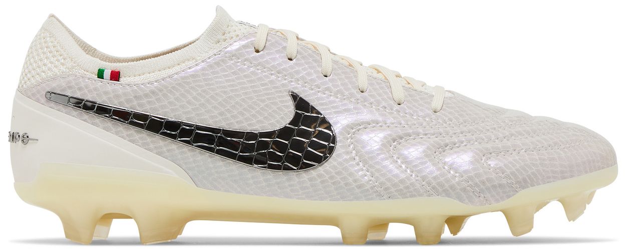 Tenisky a topánky Nike Tiempo Legend 10 Elite Luxe FG Montebelluna Leather White Snakeskin Biela | FZ1487-100, 0