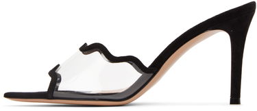 Doplnky Gianvito Rossi Gianvito Rossi Scalloped Heeled Mules Čierna | G16640.85RIC.CGS, 2