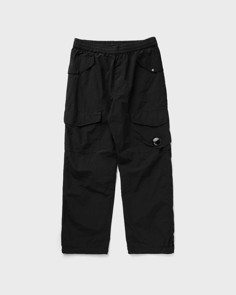 Cargo nohavice C.P. Company FLATT NYLON LOOSE UTILITY PANTS Čierna | 17CMPA198A005991G-999