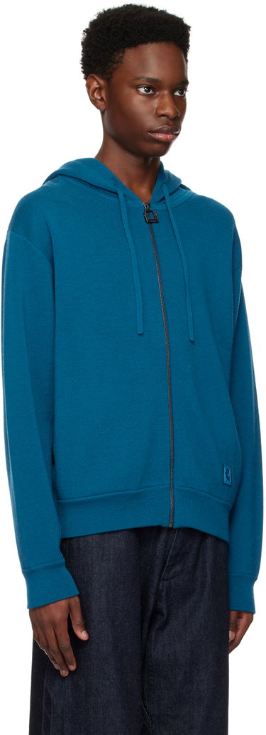 Mikina WOOYOUNGMI Wooyoungmi Zip Hoodie Modrá | W223KN05, 1