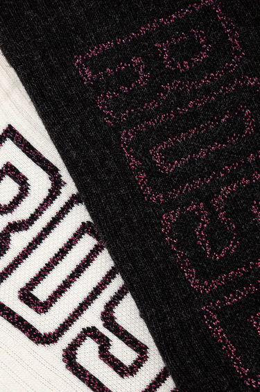 Ponožky Martine Rose Fluffy Socks 2-pack Čierna | 1180JF04012, 1