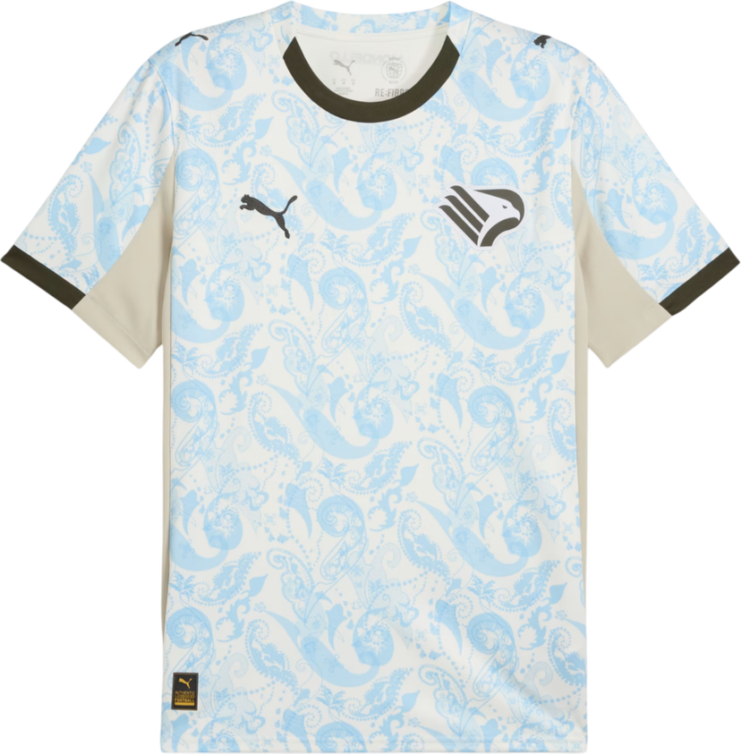 Dres Puma Palermo 3rd Replica Jersey 2025/26 Biela | 782855-03