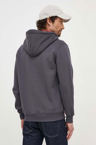 Mikina Alpha Industries Basic Full-Zip Hoodie Šedá | 118342.136, 2