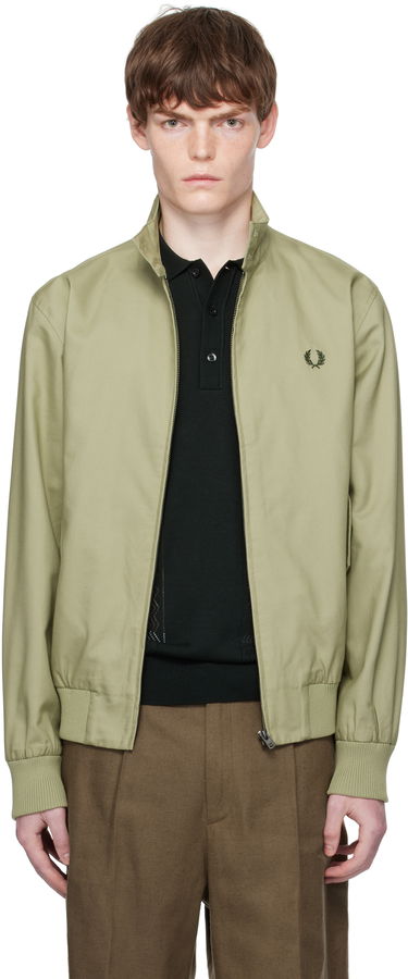 Bunda Fred Perry Fred Perry Classic Harrington Jacket Zelené | J8568, 0