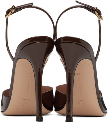 Doplnky Gianvito Rossi Gianvito Rossi Ribbon D'Orsay Slingback Pumps Hnedá | G95359.15RIC.PXV, 1