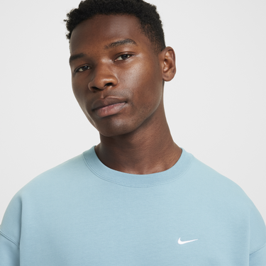Mikina Nike Sweatshirt Solo Swoosh Modrá | DX1361-464, 4