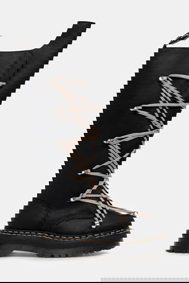 Tenisky a topánky Rick Owens Rick Owens DRKSHDW 1B60 Quad Sole Pentalace Platform Boot Čierna | DW02E6811.0001, 1