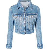 Bunda Alexander Wang Shrunken Cardi Trucker Denim Jacket Modrá | 4DC1242212-482A, 1