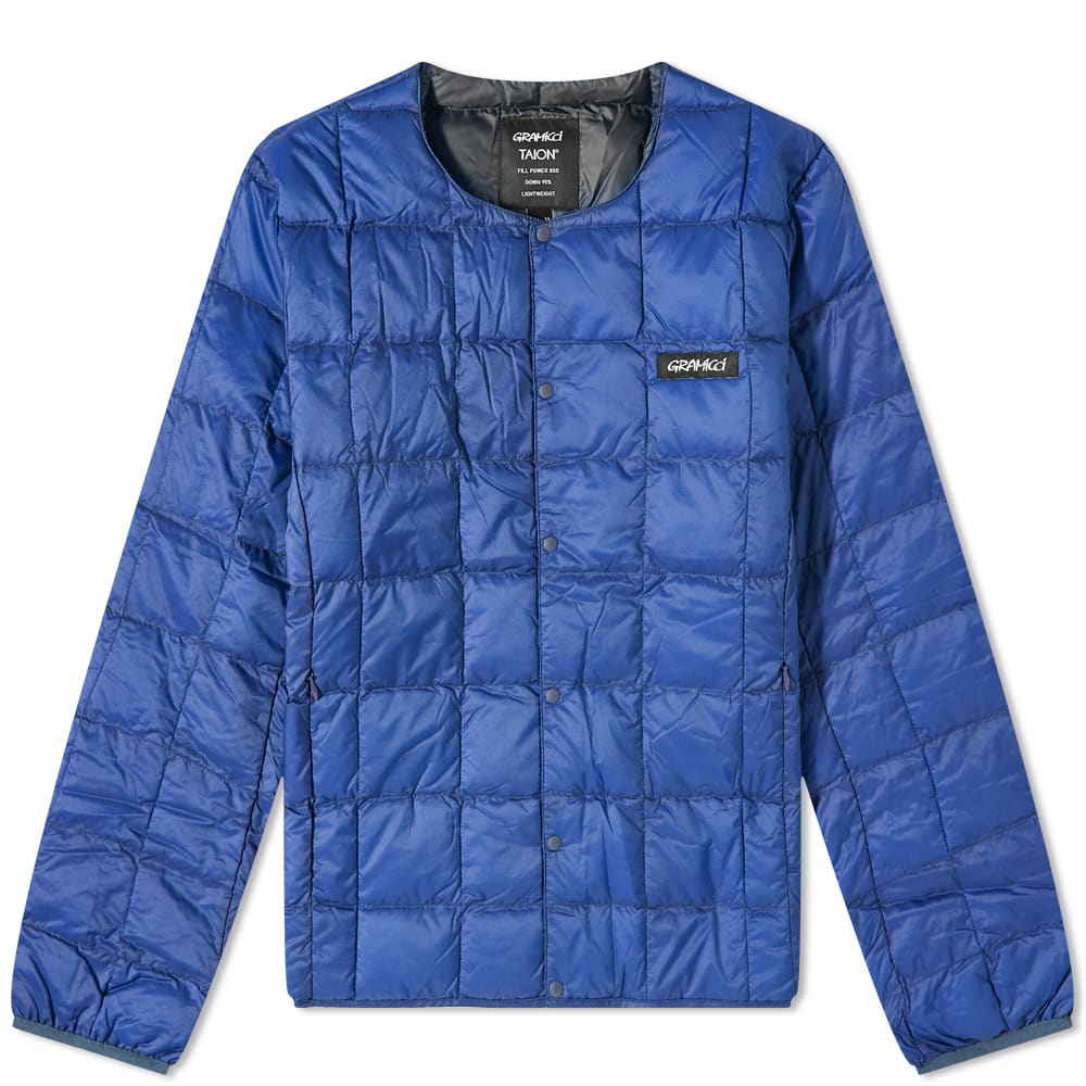 Bunda GRAMICCI x Taion Down Liner Jacket Modrá | G2FU-J082-TG-PRP, 0