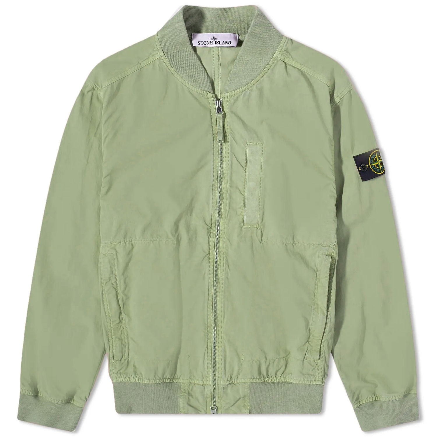 Bunda Stone Island Cupro Cotton Twill Bomber Jacket Zelené | 781542629-V0055, 0