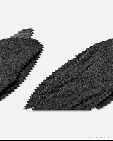 Bunda Cav Empt Stand Collar Boa Fleece Zip Up Jacket with Zippered Pockets Čierna | CES28CS26 GREY, 2